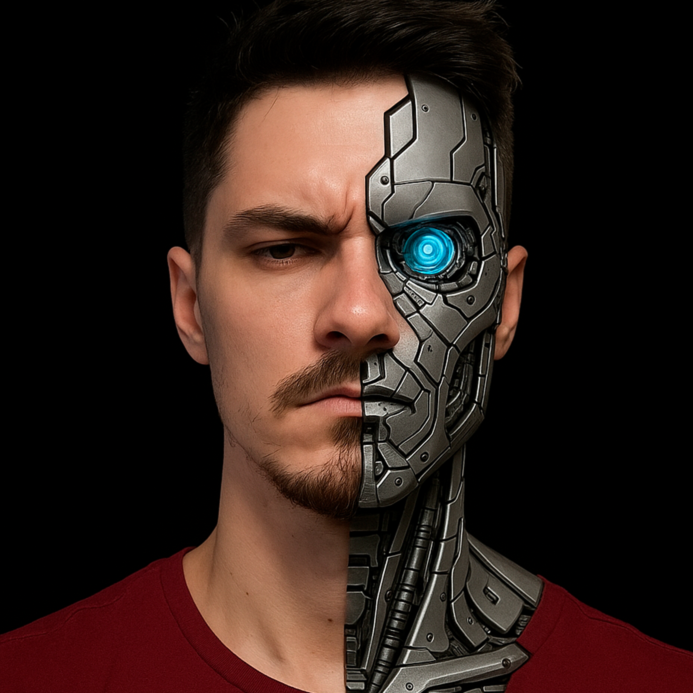 Retrato futurista de Luzyon