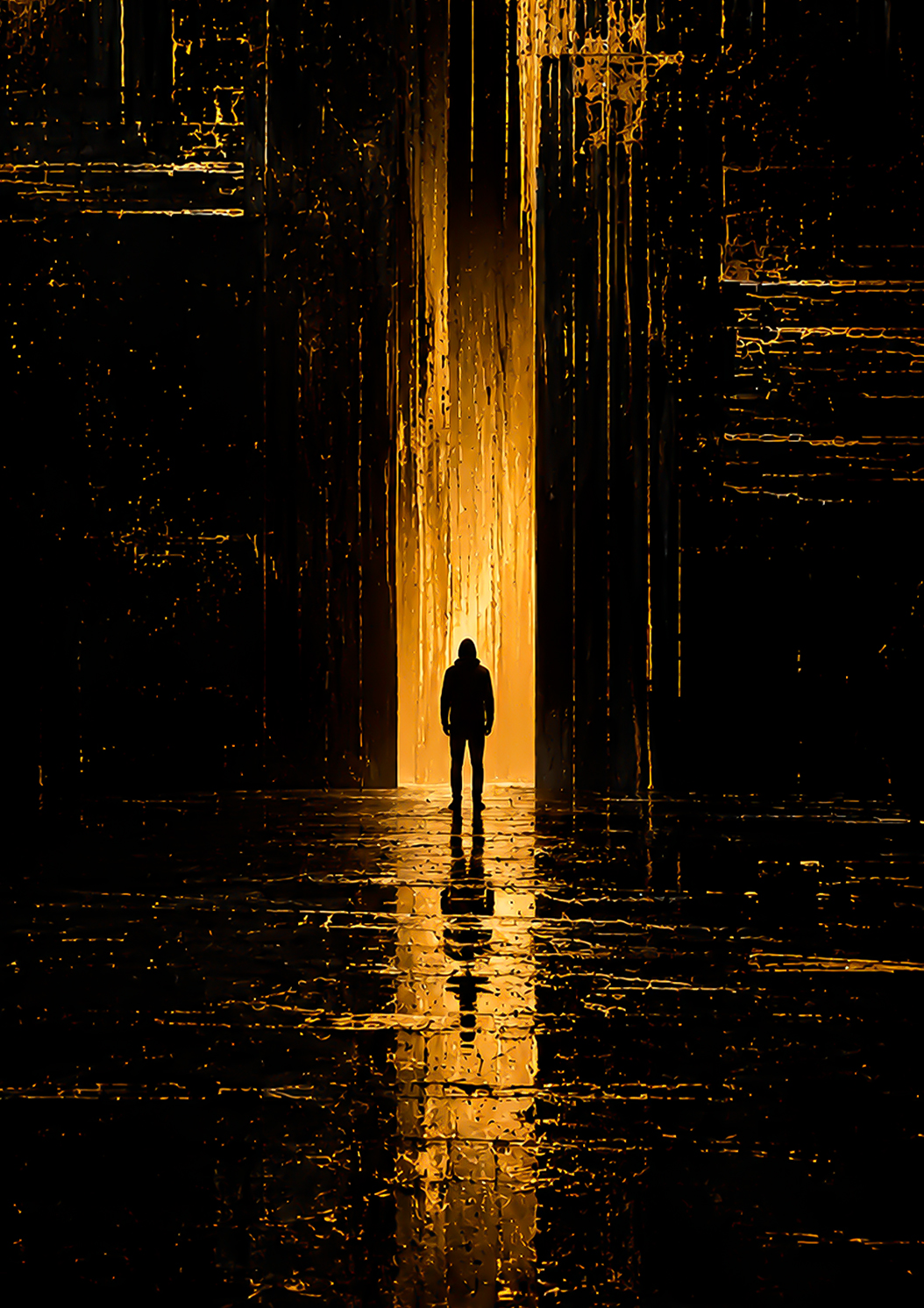 Capa oficial do single In The Dark